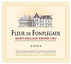 FLEUR de FONPLEGADE 2004 MAGNUM 1.5L