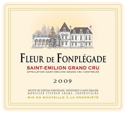 FLEUR de FONPLEGADE 2009 MAGNUM 1.5L