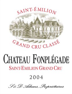 CHATEAU FONPLEGADE 2004 1.5L