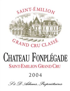 CHATEAU FONPLEGADE 2004 1.5L